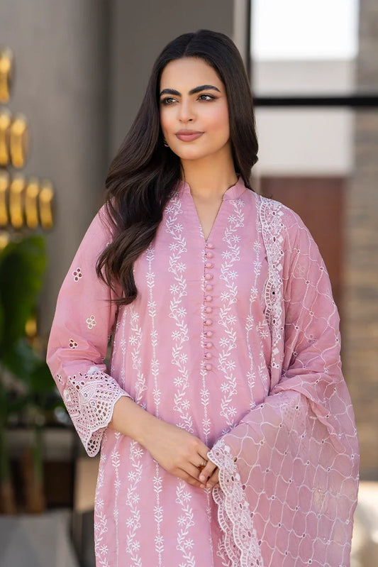 Picture of Ellena - 3-PC Stitched Embroidered Suit - Available at Raja Sahib