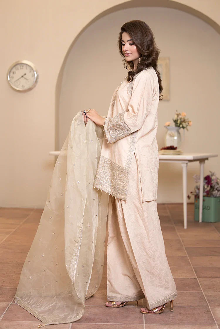 Picture of Ellena - 3-PC Stitched Embroidered Suit - Available at Raja Sahib