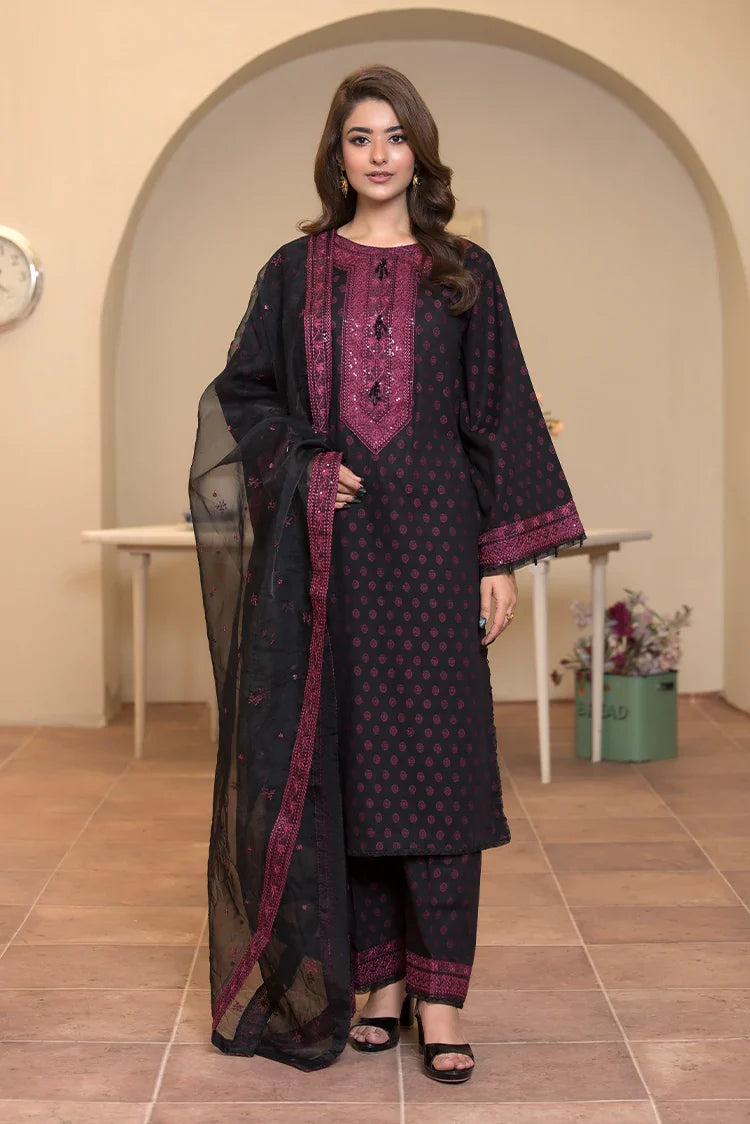 Picture of Ellena - 3-PC Stitched Embroidered Suit - Available at Raja Sahib