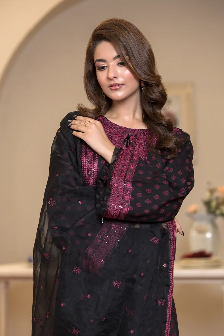 Picture of Ellena - 3-PC Stitched Embroidered Suit - Available at Raja Sahib