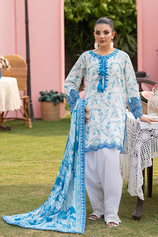 Picture of Ellena - 3-PC Stitched Embroidered Suit - Available at Raja Sahib