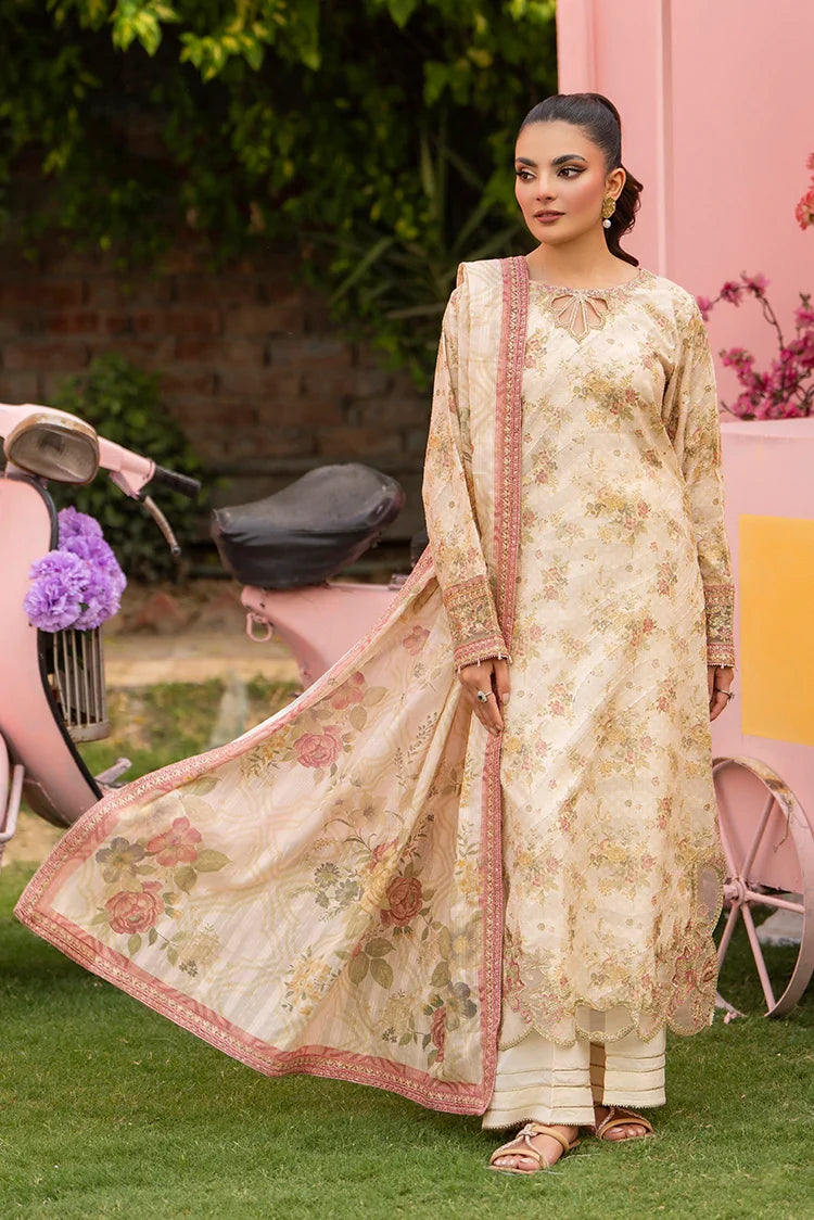 Picture of Ellena - 3-PC Stitched Embroidered Suit - Available at Raja Sahib