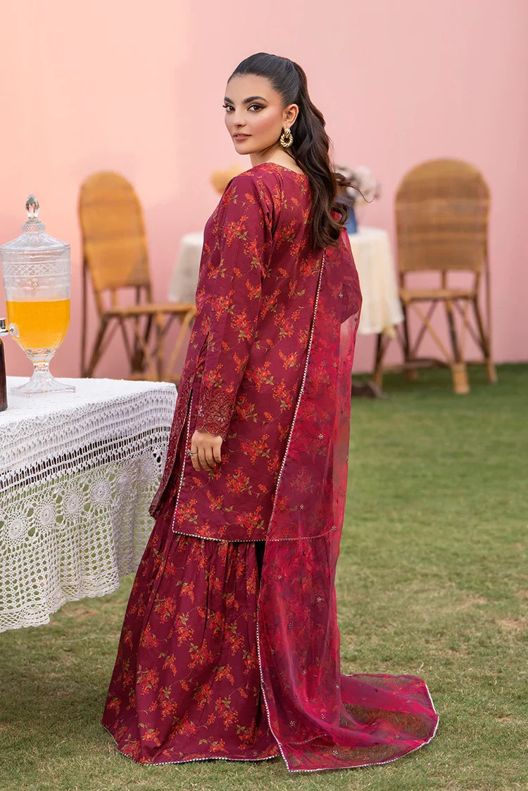 Picture of Ellena - 3-PC Stitched Embroidered Suit - Available at Raja Sahib