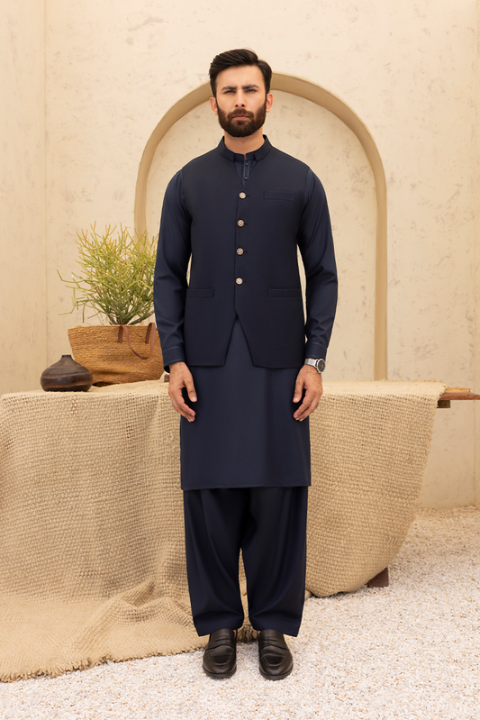 Black Pearl - Signature Series | Navy Waistcoat