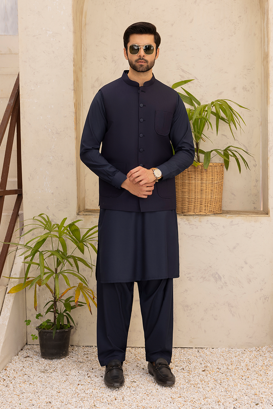 Black Pearl - Signature Series | Navy Waist Coat