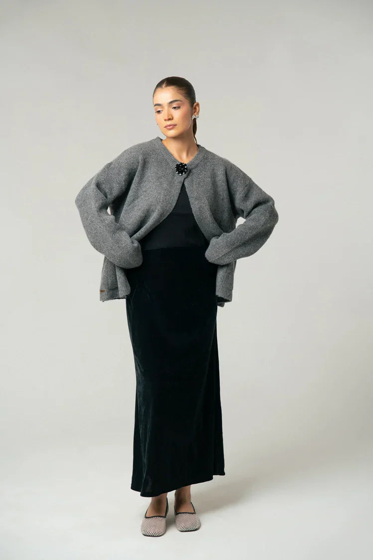 Picture of Ellena - Oversized Knit Sweater - Available at Raja Sahib