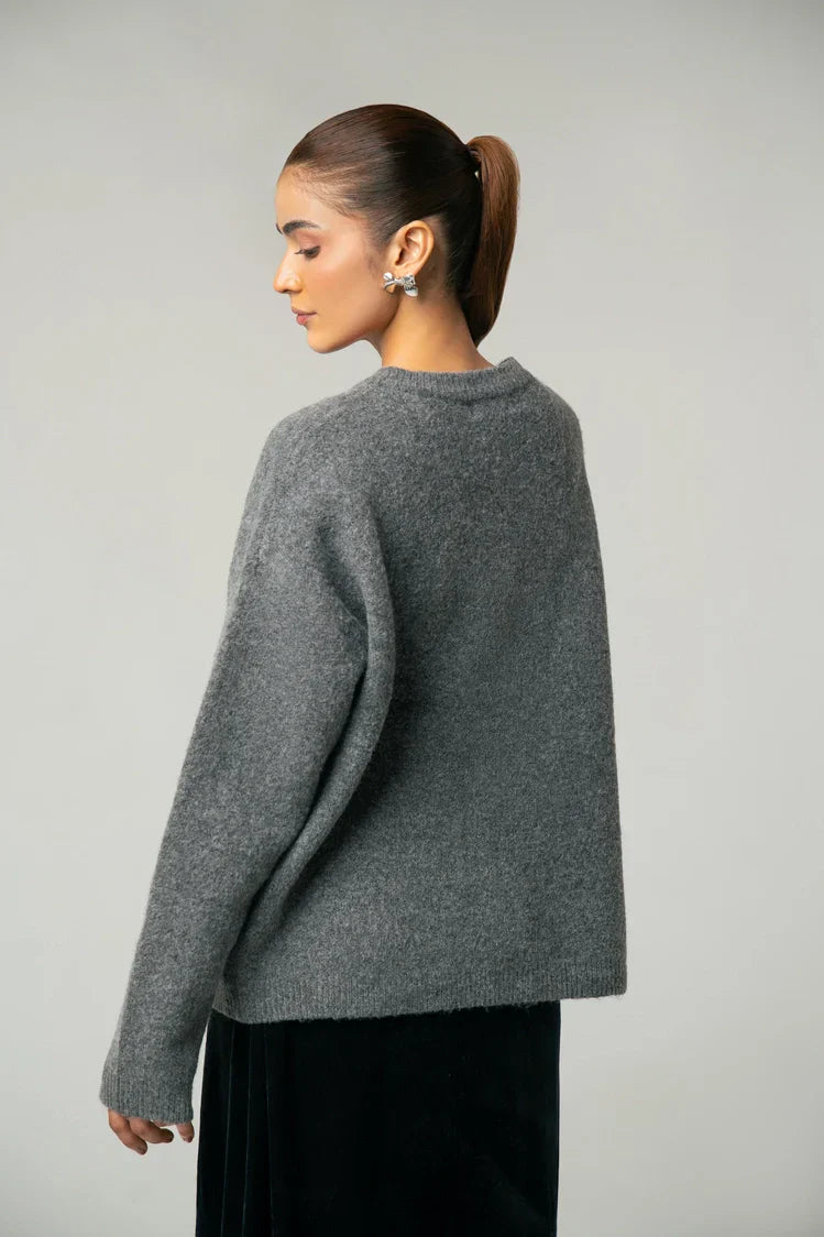 Picture of Ellena - Oversized Knit Sweater - Available at Raja Sahib