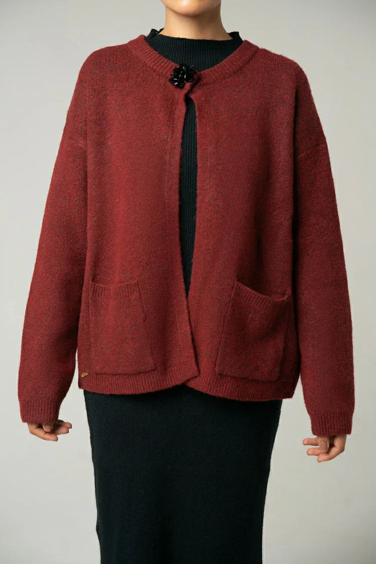 Picture of Ellena - Oversized Knit Sweater - Available at Raja Sahib