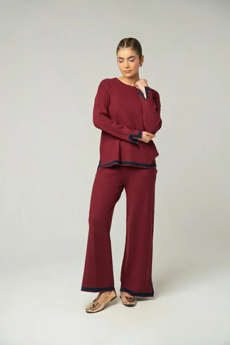 Picture of Knitted Co-Ord Set - Available at Raja Sahib