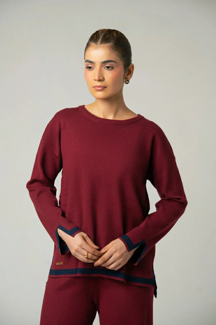 Picture of Knitted Co-Ord Set - Available at Raja Sahib