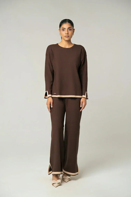Picture of Knitted Co-Ord Set - Available at Raja Sahib