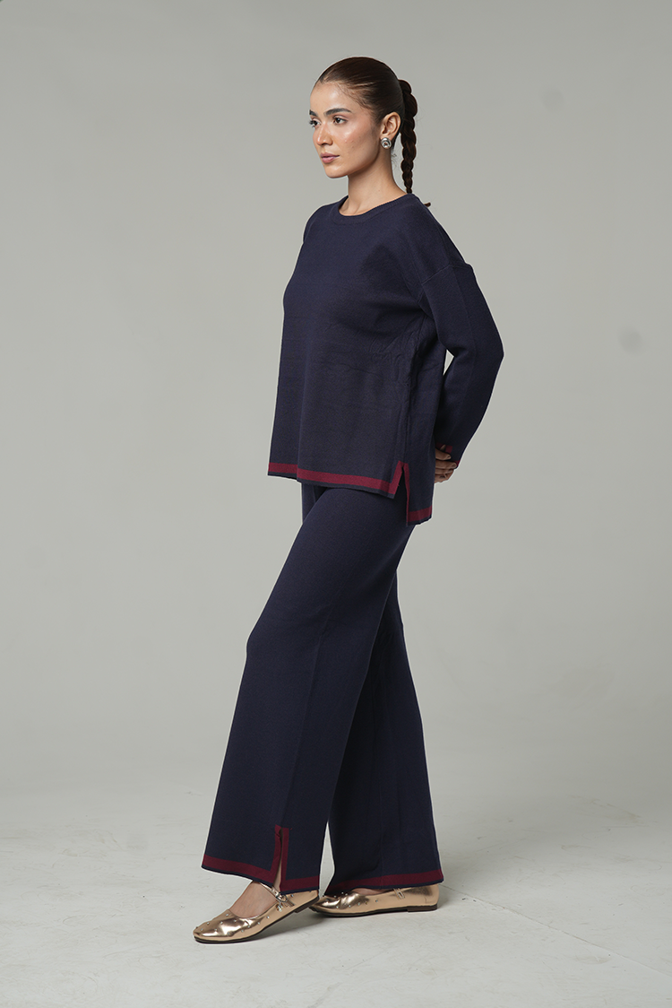 Picture of Knitted Co-Ord Set - Available at Raja Sahib