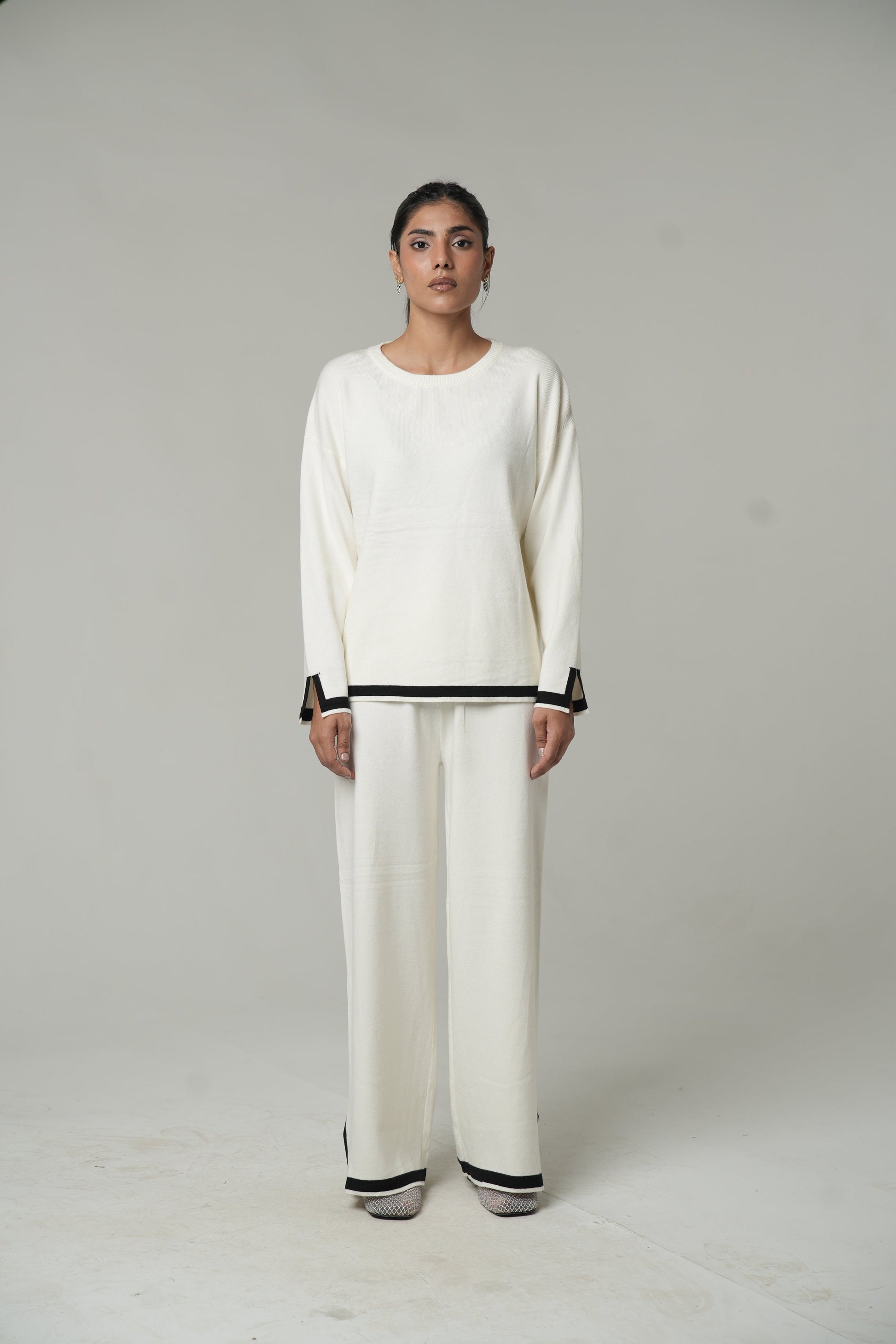 Picture of Knitted Co-Ord Set - Available at Raja Sahib