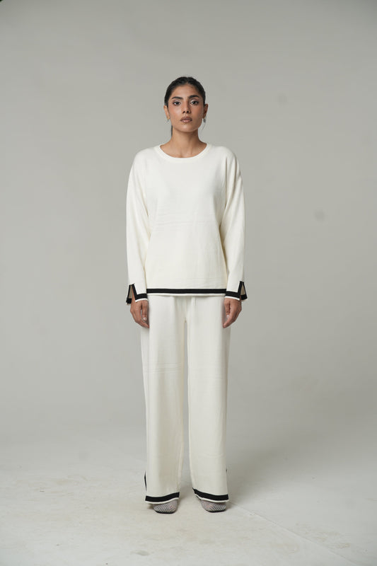 Picture of Knitted Co-Ord Set - Available at Raja Sahib