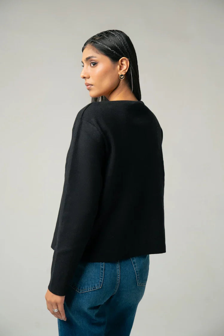 Picture of Full Sleeves Cardigan - Available at Raja Sahib