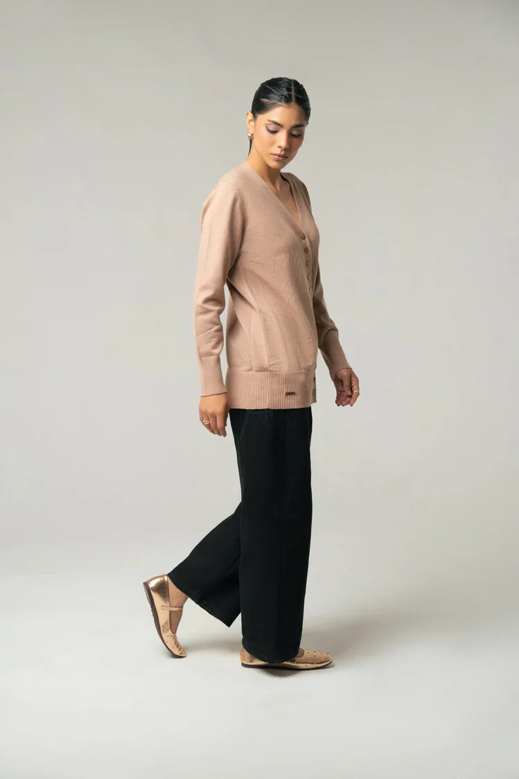 Picture of V-Neck Knit Sweater - Available at Raja Sahib