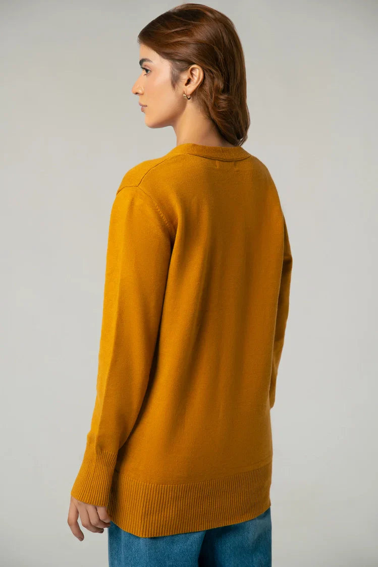 Picture of V-Neck Knit Sweater - Available at Raja Sahib