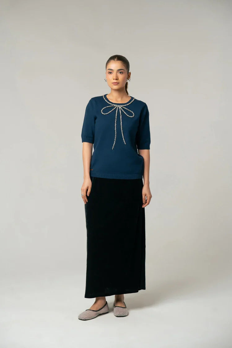 Picture of Short Sleeves Sweater - Available at Raja Sahib