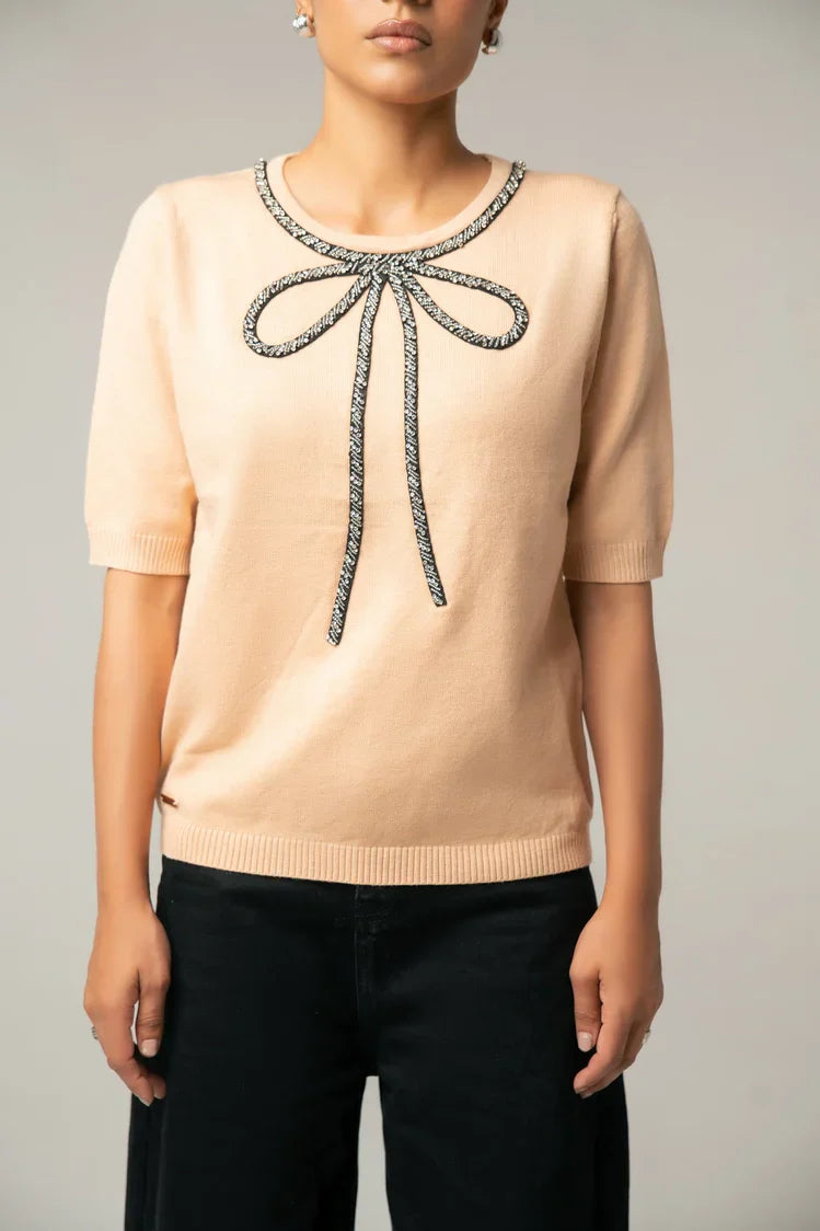 Picture of Short Sleeves Sweater - Available at Raja Sahib