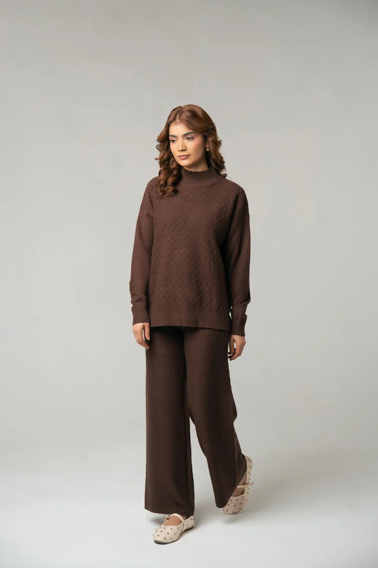 Picture of Ellena - Knitted Co-Ord Set - Available at Raja Sahib