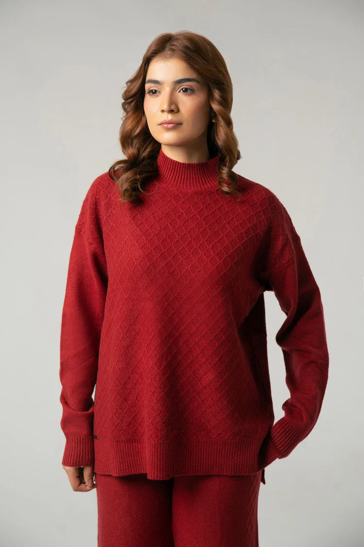 Picture of Ellena - Knitted Co-Ord Set - Available at Raja Sahib