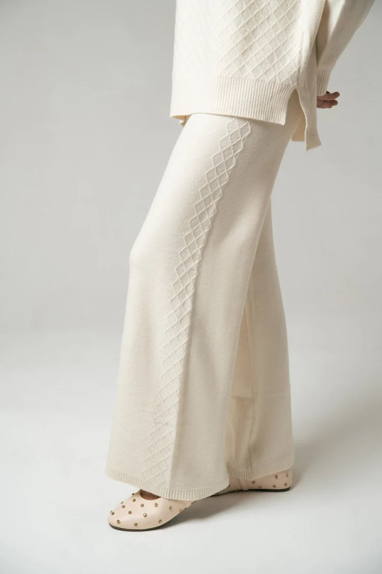 Picture of Ellena - Knitted Co-Ord Set - Available at Raja Sahib