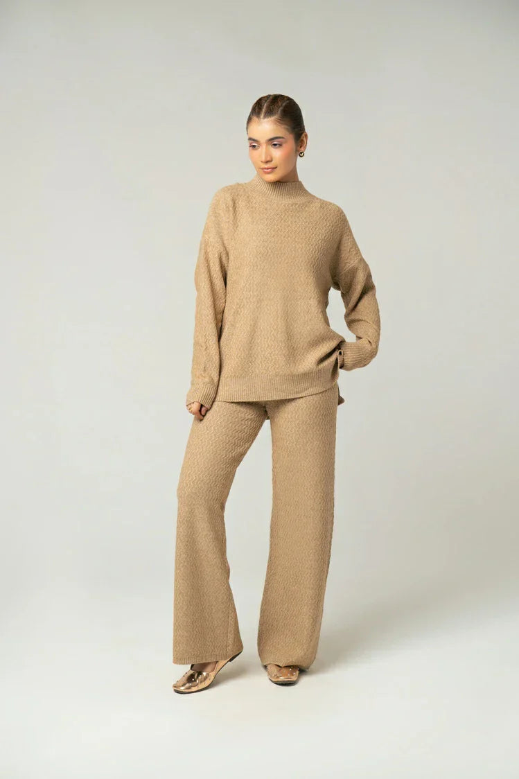 Picture of Knitted Co-Ord Set - Available at Raja Sahib