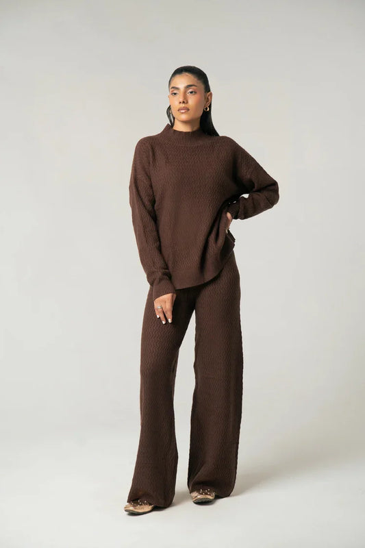 Picture of Knitted Co-Ord Set - Available at Raja Sahib