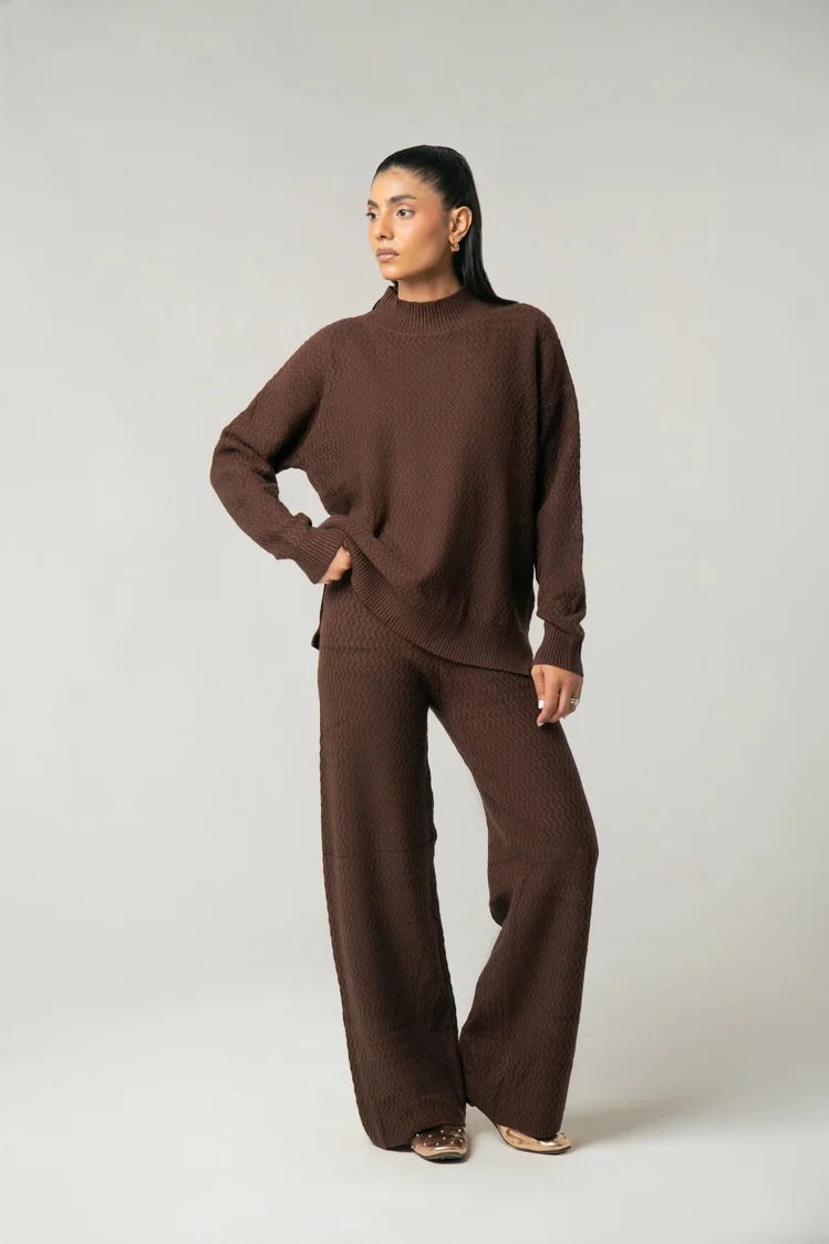 Picture of Knitted Co-Ord Set - Available at Raja Sahib