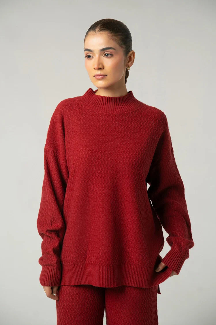 Picture of Knitted Co-Ord Set - Available at Raja Sahib