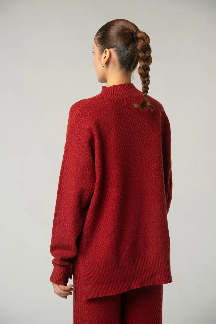 Picture of Knitted Co-Ord Set - Available at Raja Sahib