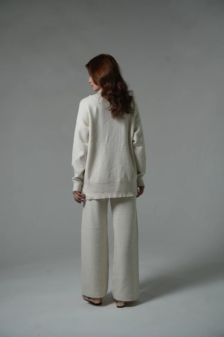 Picture of Knitted Co-Ord Set - Available at Raja Sahib