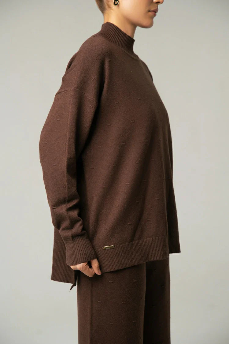 Picture of Ellena - Knitted Co-Ord Set - Available at Raja Sahib