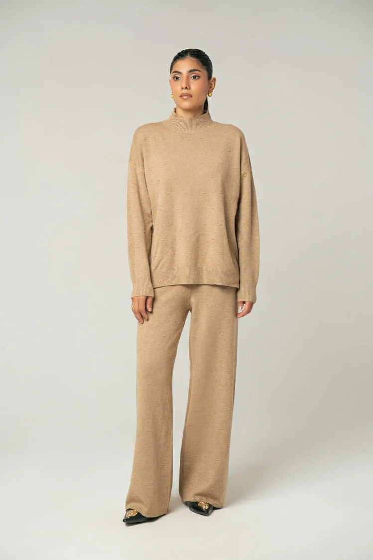 Picture of Ellena - Knitted Co-Ord Set - Available at Raja Sahib