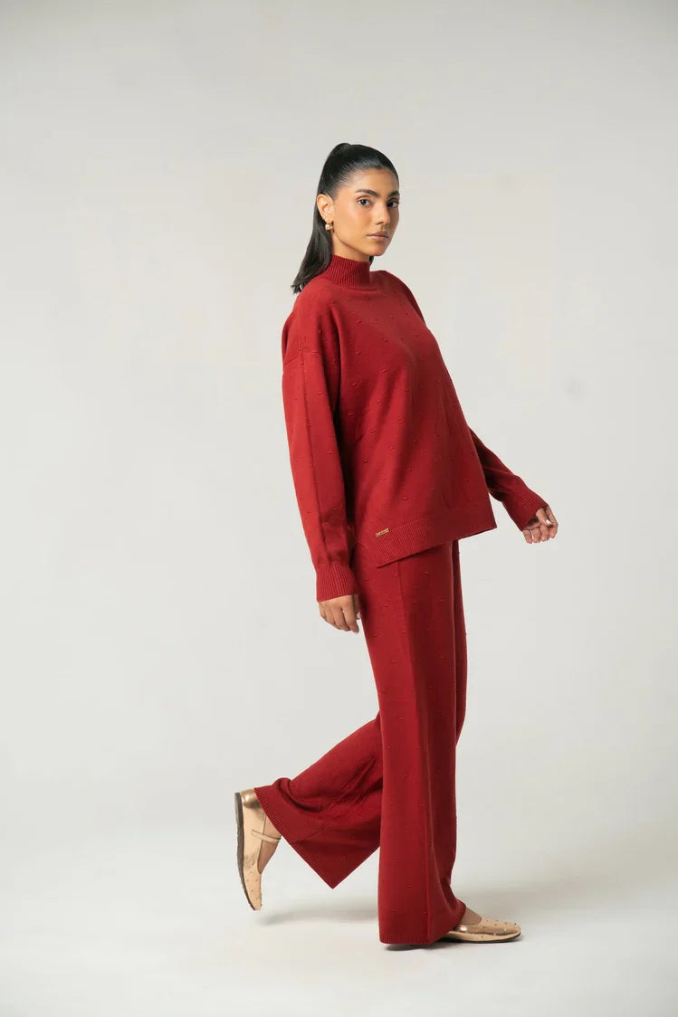 Picture of Knitted Co-Ord Set - Available at Raja Sahib