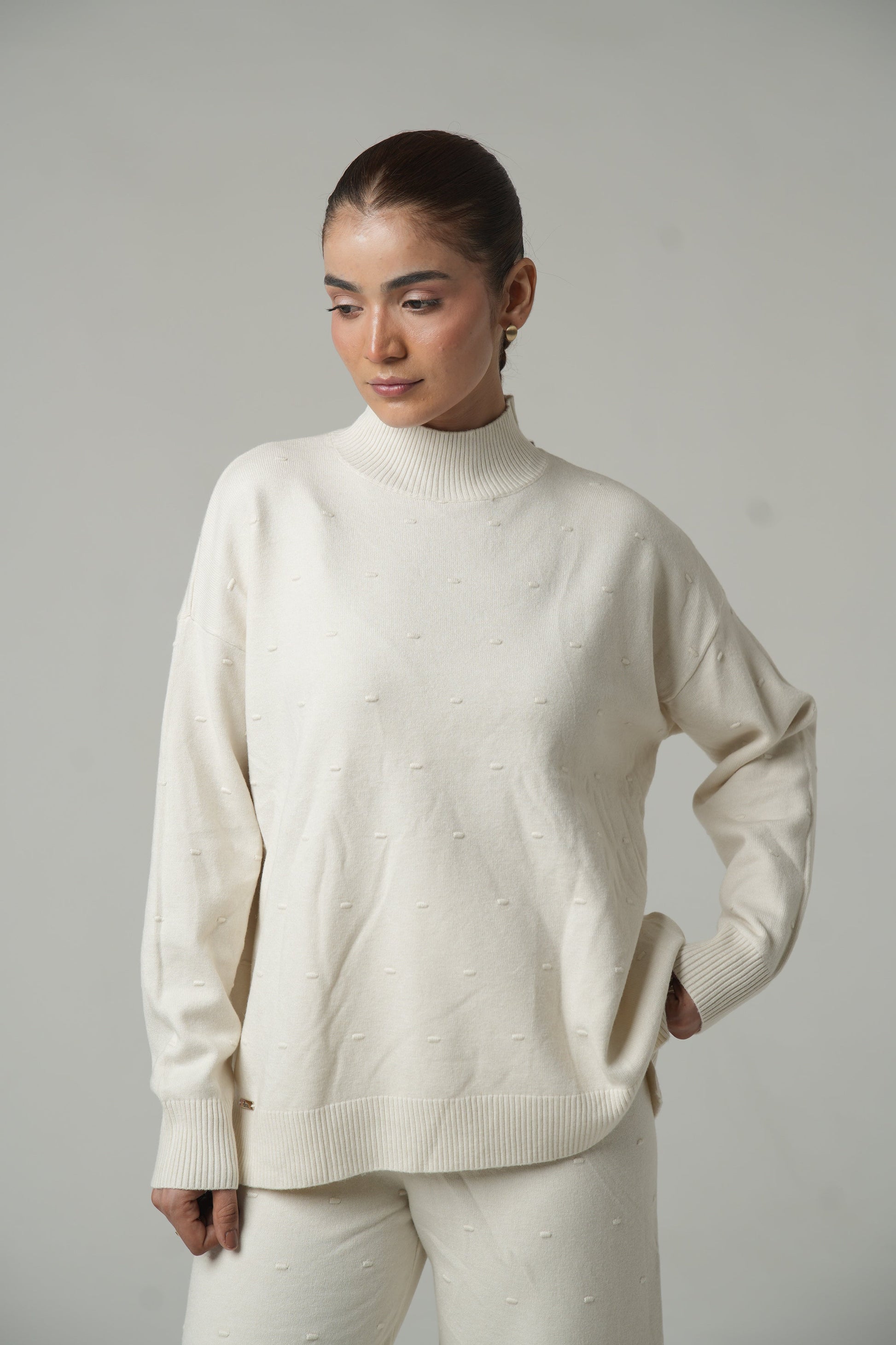 Picture of Knitted Co-Ord Set - Available at Raja Sahib
