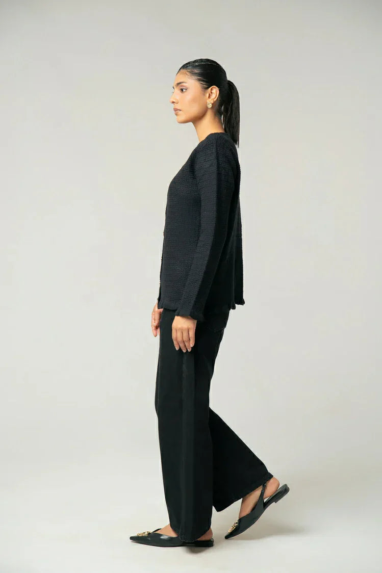 Picture of V-Neck Knit Sweater - Available at Raja Sahib