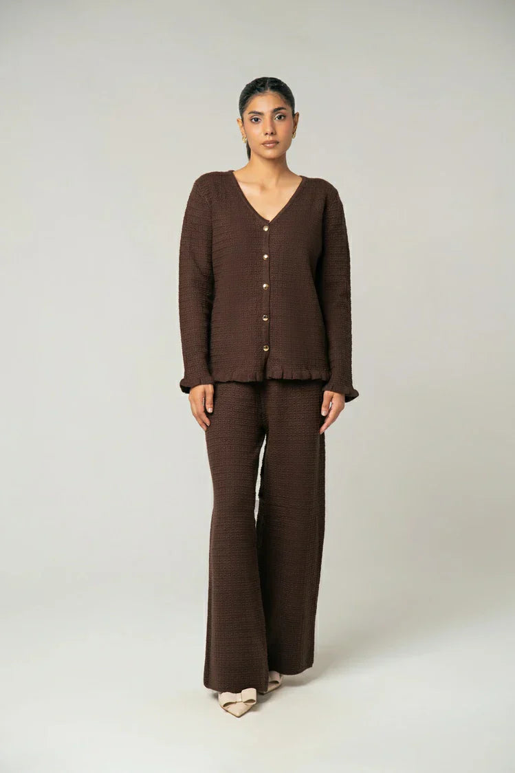 Picture of V-Neck Knit Sweater - Available at Raja Sahib