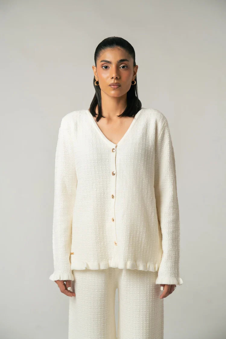 Picture of V-Neck Knit Sweater - Available at Raja Sahib