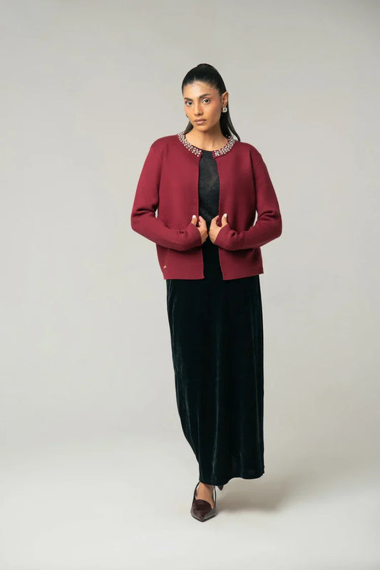 Picture of Regular Fit Knit Sweater - Available at Raja Sahib