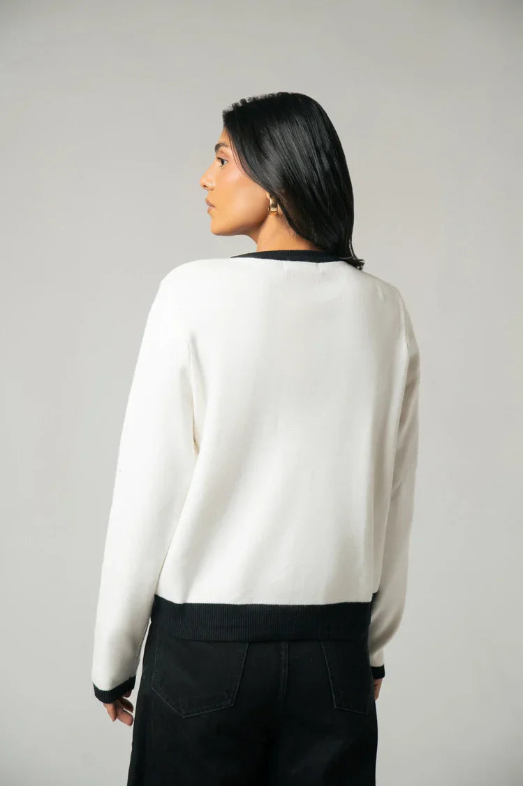 Picture of Regular Fit Knit Cardigan - Available at Raja Sahib
