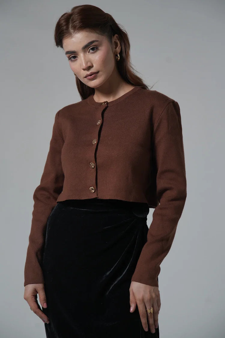 Picture of Short Body Cardigan - Available at Raja Sahib