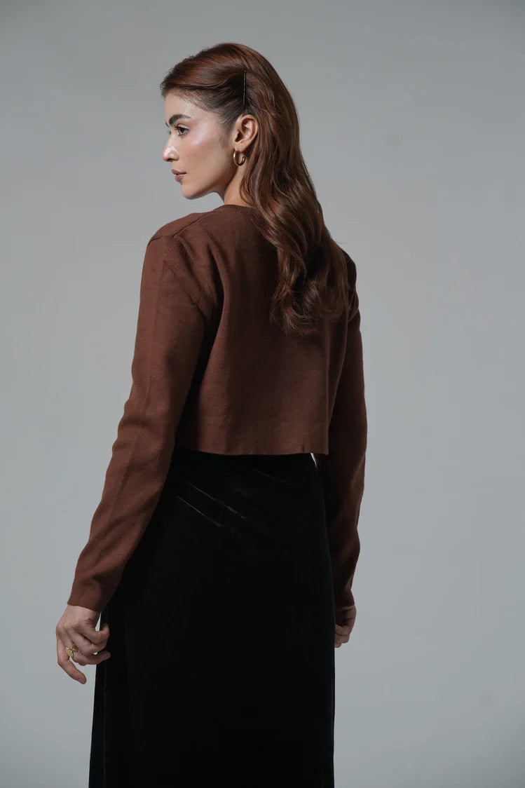 Picture of Short Body Cardigan - Available at Raja Sahib
