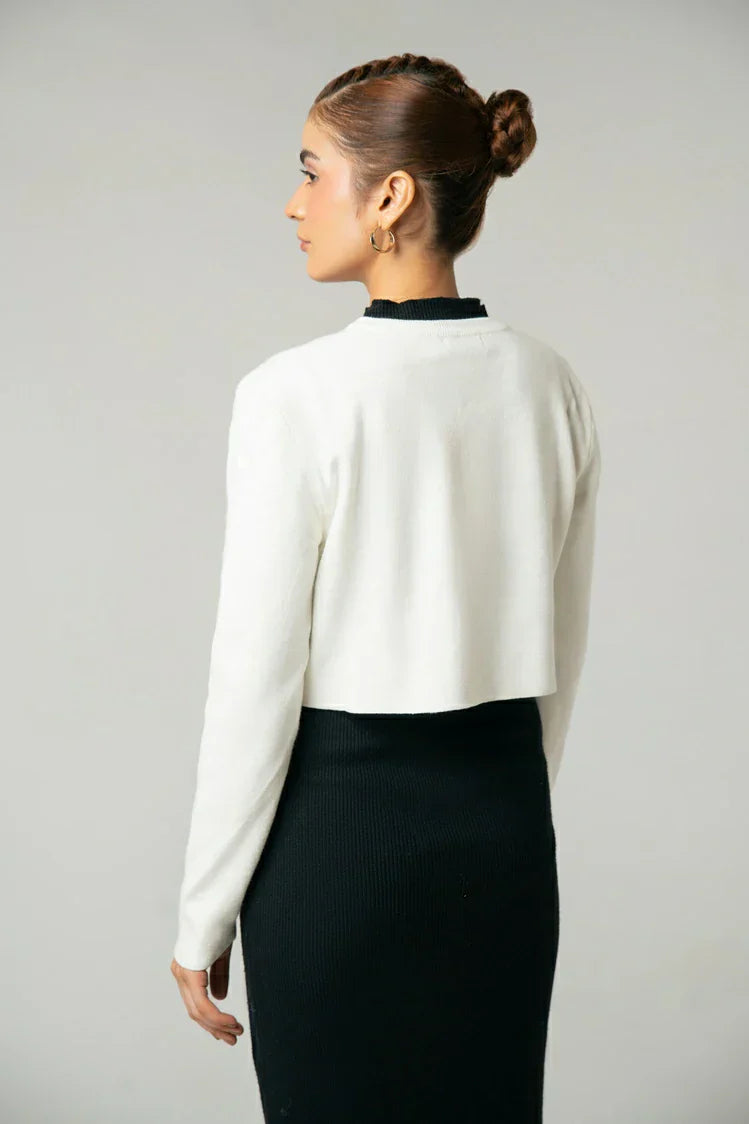 Picture of Short Body Cardigan - Available at Raja Sahib