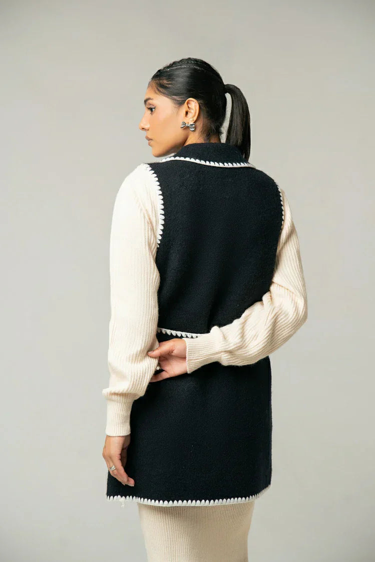 Picture of V-Neck Collar Coat - Available at Raja Sahib
