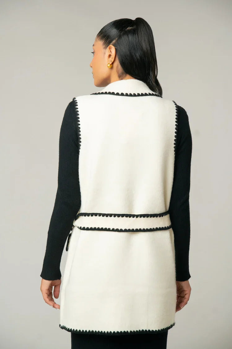 Picture of V-Neck Collar Coat - Available at Raja Sahib