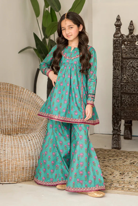 Picture of Ellena - 2-PC Stitched Printed Lawn Suit - Available at Raja Sahib