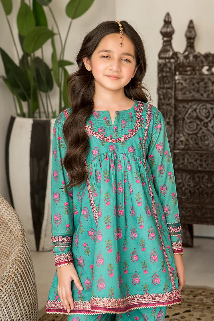 Picture of Ellena - 2-PC Stitched Printed Lawn Suit - Available at Raja Sahib