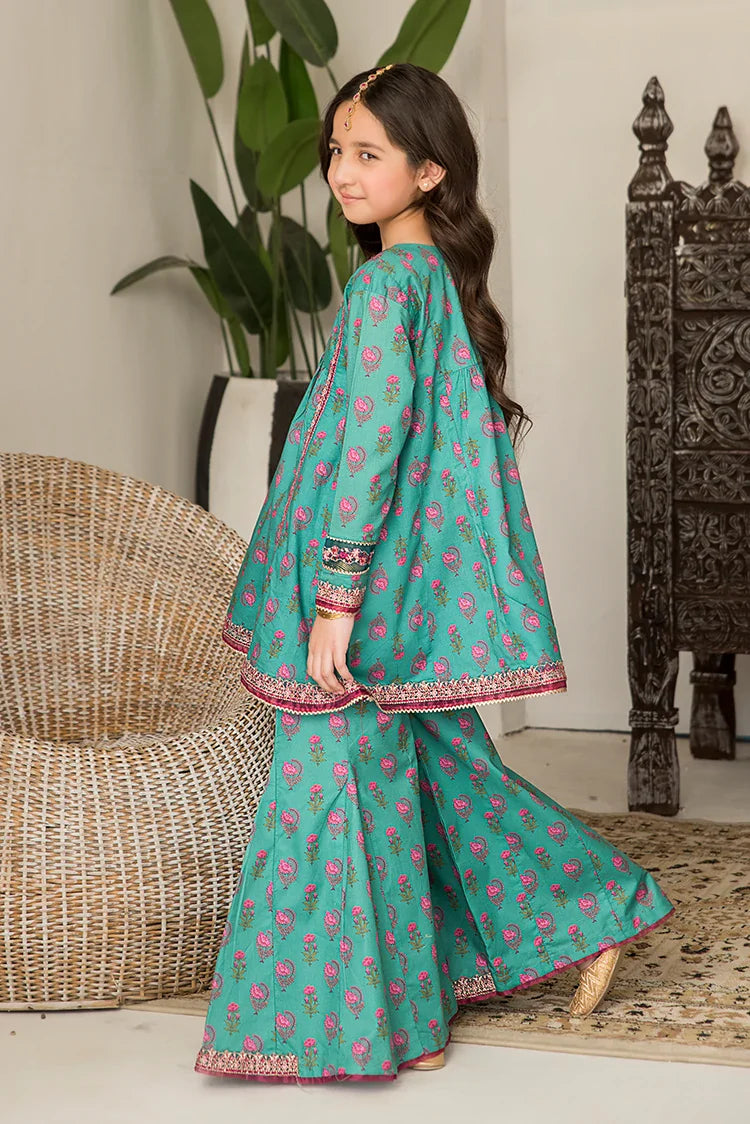 Picture of Ellena - 2-PC Stitched Printed Lawn Suit - Available at Raja Sahib