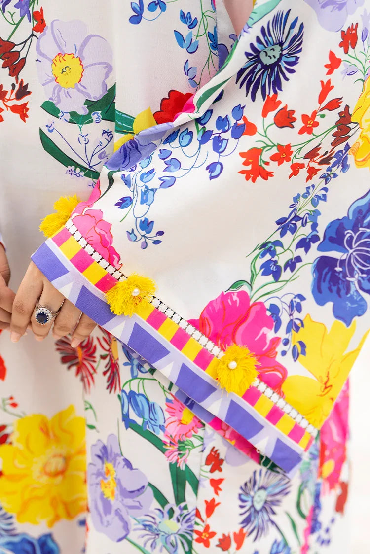 Picture of Ellena - Printed Ladies Maxi Dress - Available at Raja Sahib